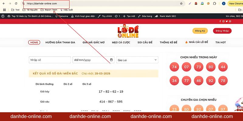 Đăng Nhập Đánh Lô Đề 1 Truy cập website đánh đề online
