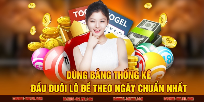 Thống Kê Đầu Đuôi Lô Đề Theo Ngày Chuẩn Nhất Tại Lô Đề Online 2 Dùng bảng thống kê đầu đuôi lô đề theo ngày chuẩn nhất